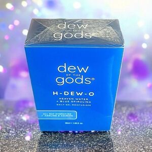 DEW OF THE GODS H-DEW-O Heaven Water + Blue Spirulina Gel Moisturizer 1.69 fl oz